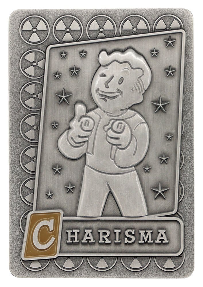Fallout Metallbarren mit Album S.P.E.C.I.A.L. Perk Card Collector’s Album Image 9