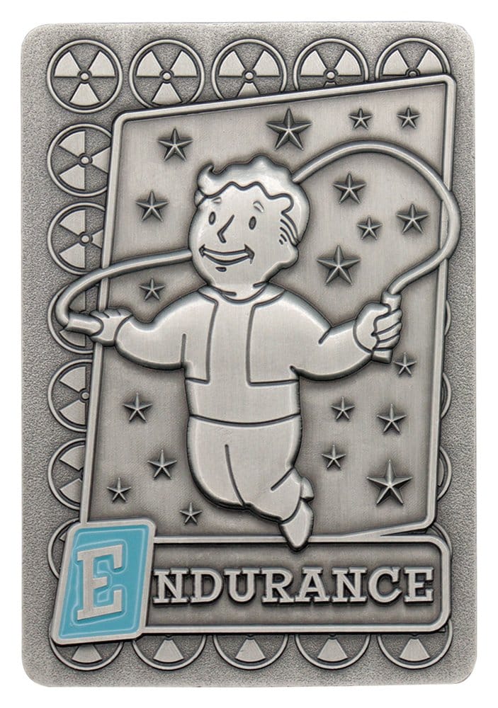 Fallout Metallbarren mit Album S.P.E.C.I.A.L. Perk Card Collector’s Album Image 11