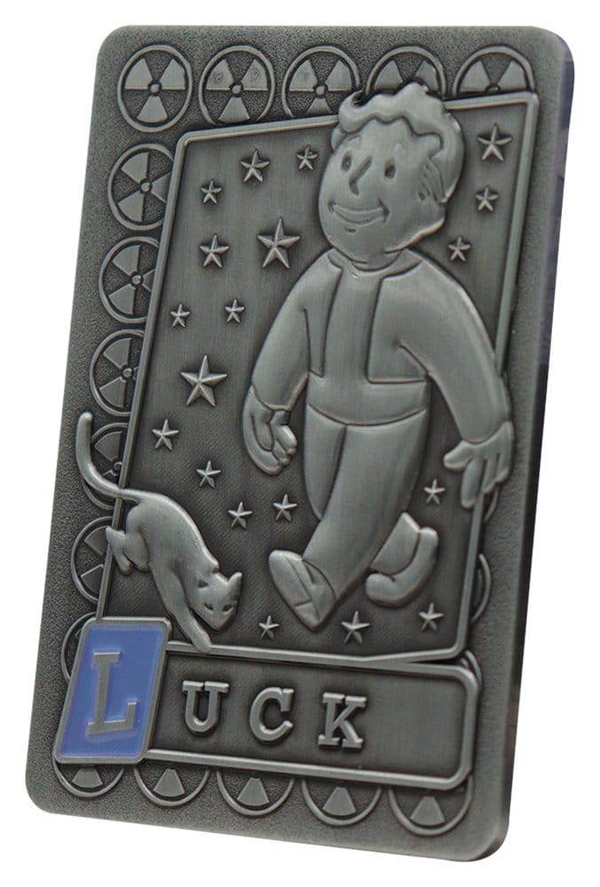 Fallout Metallbarren mit Album S.P.E.C.I.A.L. Perk Card Collector’s Album Image 16