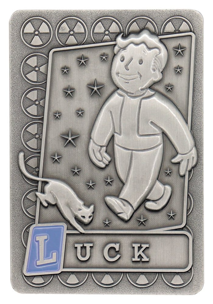 Fallout Metallbarren mit Album S.P.E.C.I.A.L. Perk Card Collector’s Album Image 17