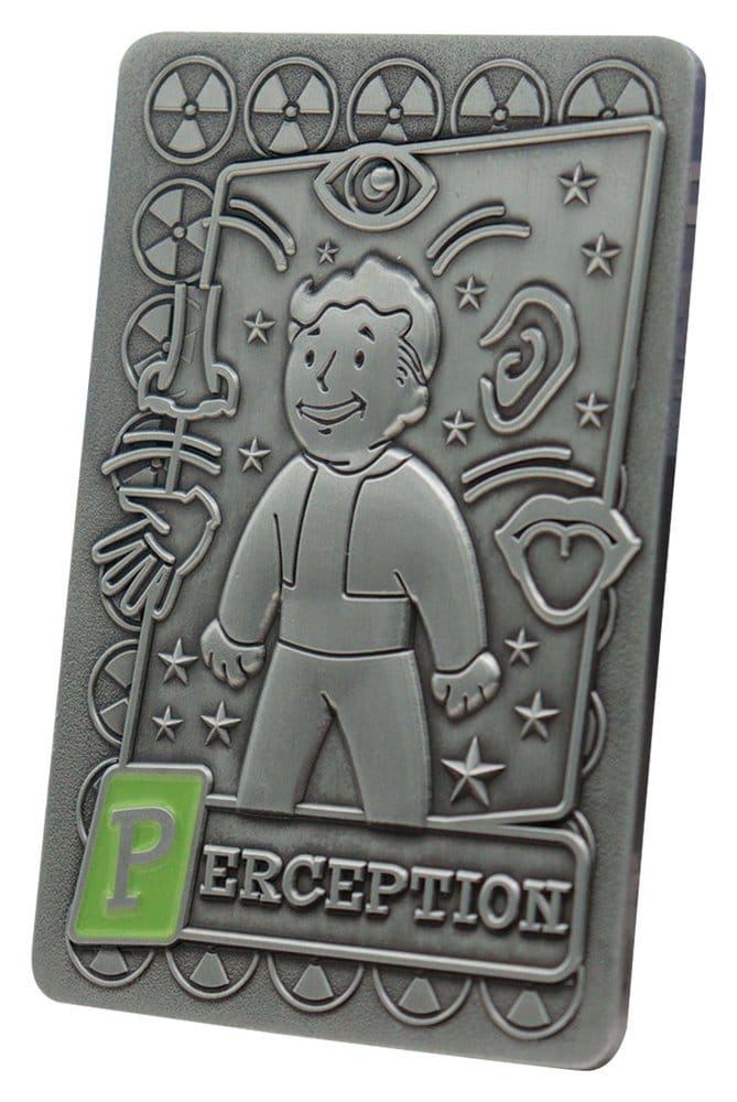 Fallout Metallbarren mit Album S.P.E.C.I.A.L. Perk Card Collector’s Album Image 21