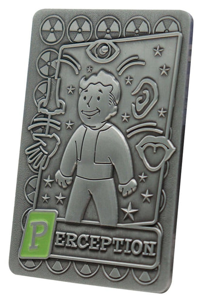 Fallout Metallbarren mit Album S.P.E.C.I.A.L. Perk Card Collector’s Album Image 21