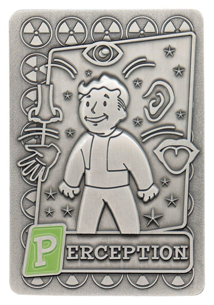 Fallout Metallbarren mit Album S.P.E.C.I.A.L. Perk Card Collector’s Album Image 22