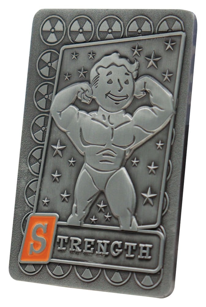 Fallout Metallbarren mit Album S.P.E.C.I.A.L. Perk Card Collector’s Album Image 24