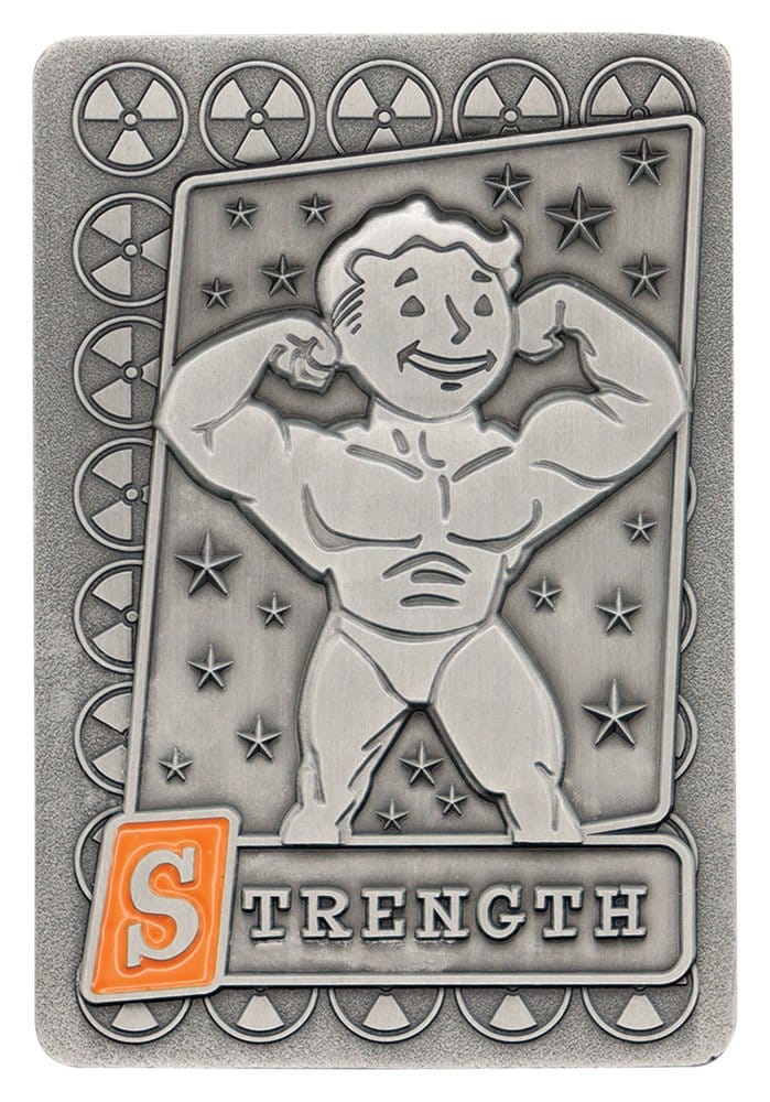 Fallout Metallbarren mit Album S.P.E.C.I.A.L. Perk Card Collector’s Album Image 25