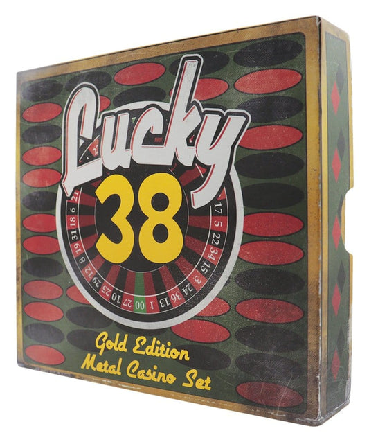 Fallout: New Vegas Replik Lucky 38 Imitation Gold Casino Set Limited Edition Image 2