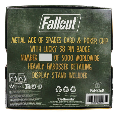Fallout: New Vegas Replik Lucky 38 Imitation Gold Casino Set Limited Edition Image 3