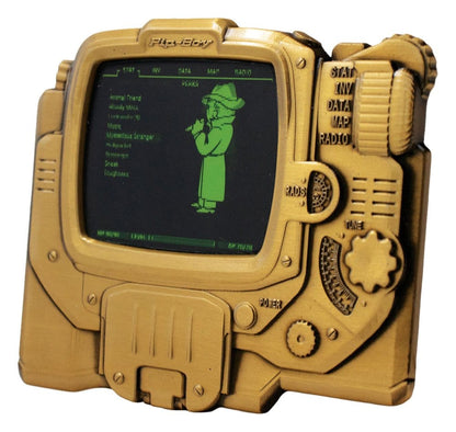 Fallout Metallbarren Pip-Boy Limited Edition Lenticular Mysterious Stranger Variant Image 1
