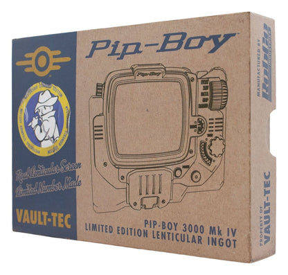 Fallout Metallbarren Pip-Boy Limited Edition Lenticular Mysterious Stranger Variant Image 4