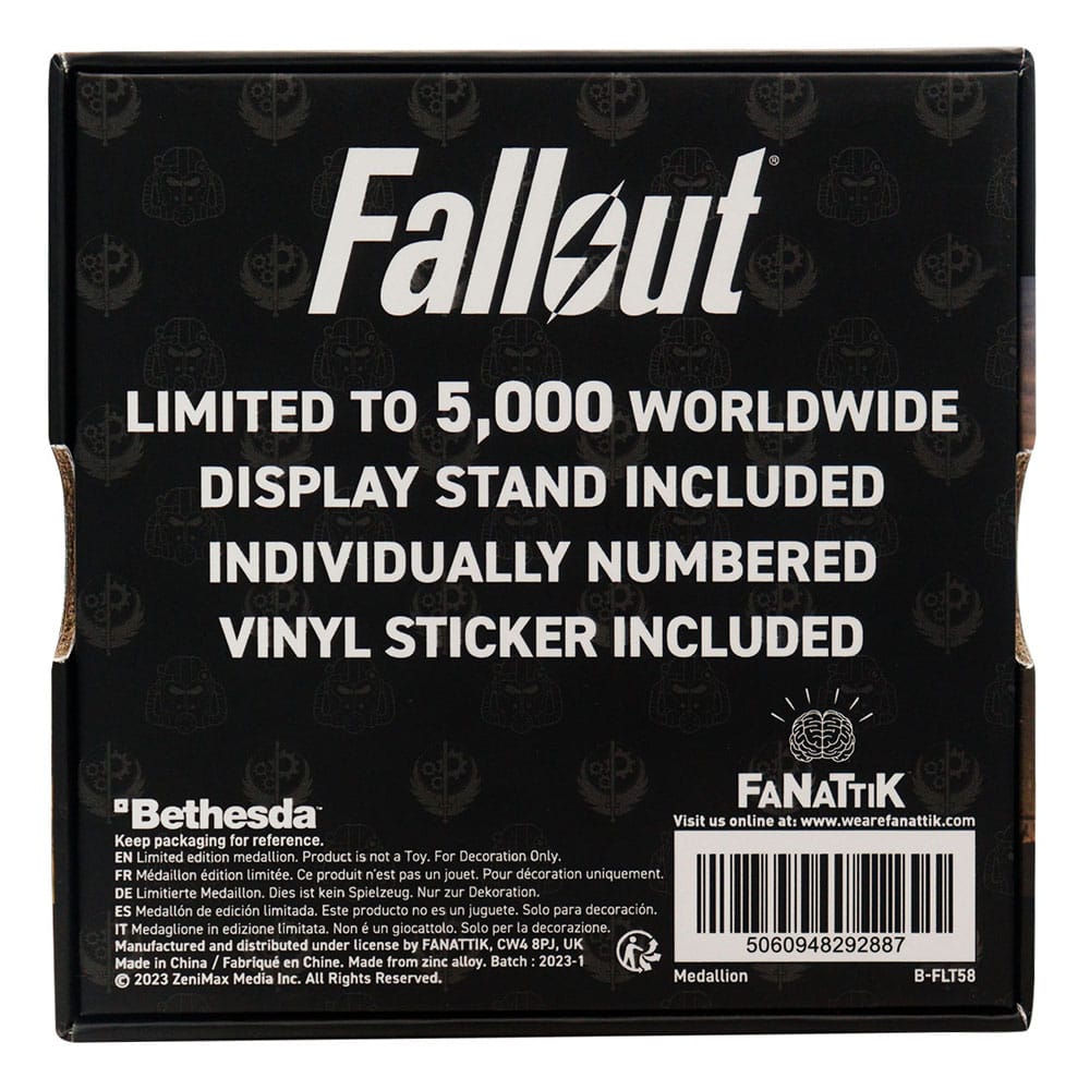 Fallout Medaille Brotherhood of Steel Image 3