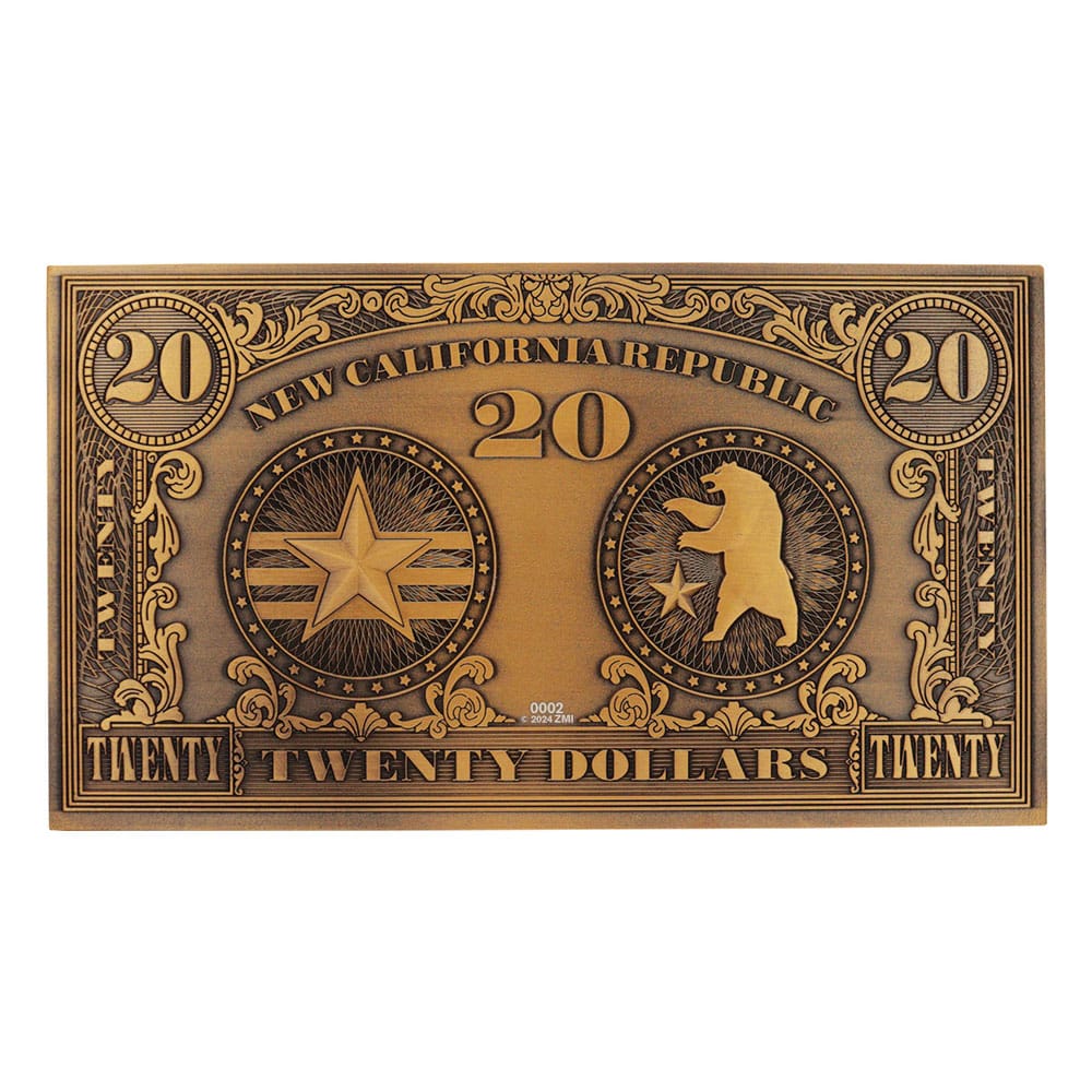 Fallout New Vegas Replik NCR $20 Bill Limited Edition Image 1