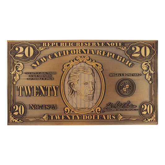 Fallout New Vegas Replik NCR $20 Bill Limited Edition Image 2