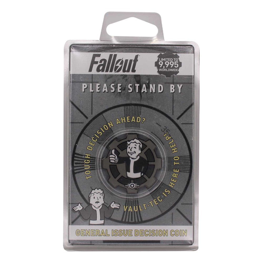 Fallout Sammelmünze Decision Black & White Limited Edition Image 3