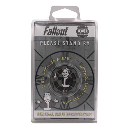 Fallout Sammelmünze Decision Black & White Limited Edition Image 3