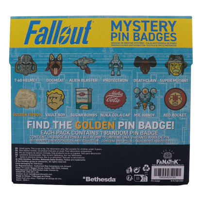 Fallout Ansteck-Pins Display Mystery Pin Badge (12) Image 1