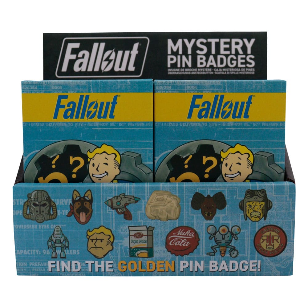 Fallout Ansteck-Pins Display Mystery Pin Badge (12) Image 3