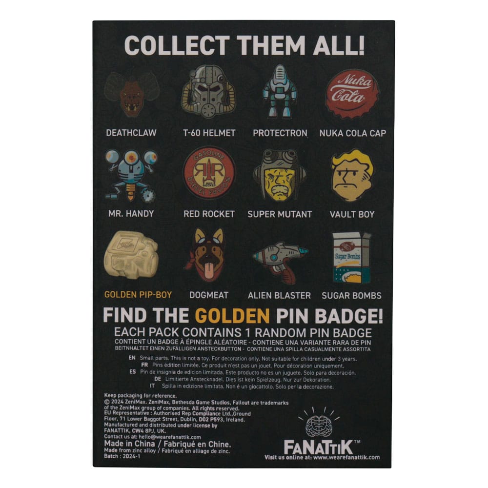 Fallout Ansteck-Pin Mystery Pin Image 4