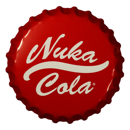 Fallout Blechschild Nuka-Cola Bottle Cap Image 1