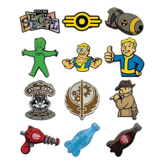 Fallout Ansteck-Pins Mystery Pin Badge Volume 2 Display (12) Image 1
