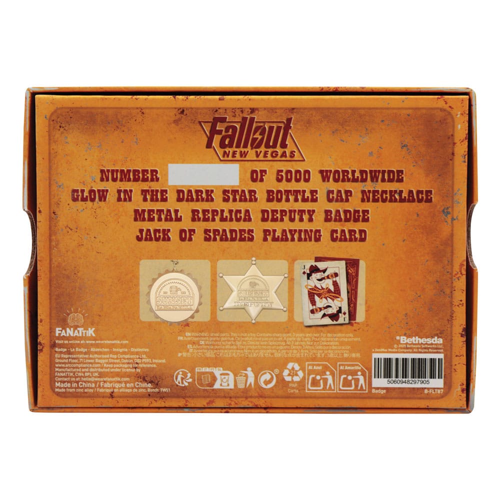Fallout Replik Set Sunset Sarsaparilla Legend of the Star Gold Coloured Limited Edition Image 4