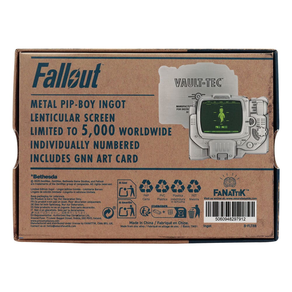 Fallout Metallbarren Pip-Boy Limited Edition Image 4