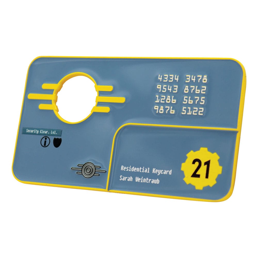 Fallout: New Vegas Replik Vault 21 Security Keycard Limited Edition Image 5