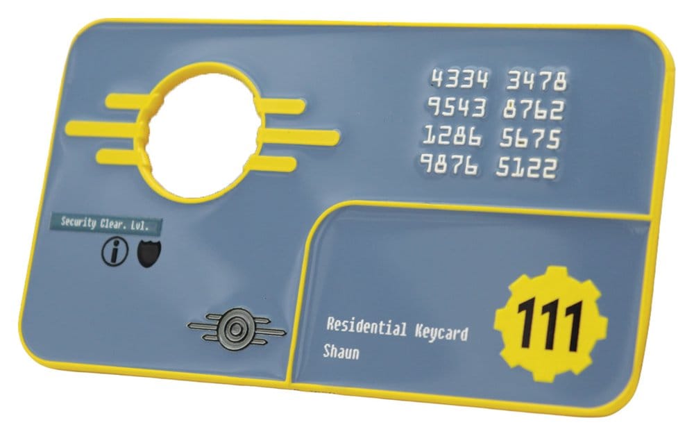 Fallout Replik Security Keycard Vault 111 Limited Edition 11 cm Image 3