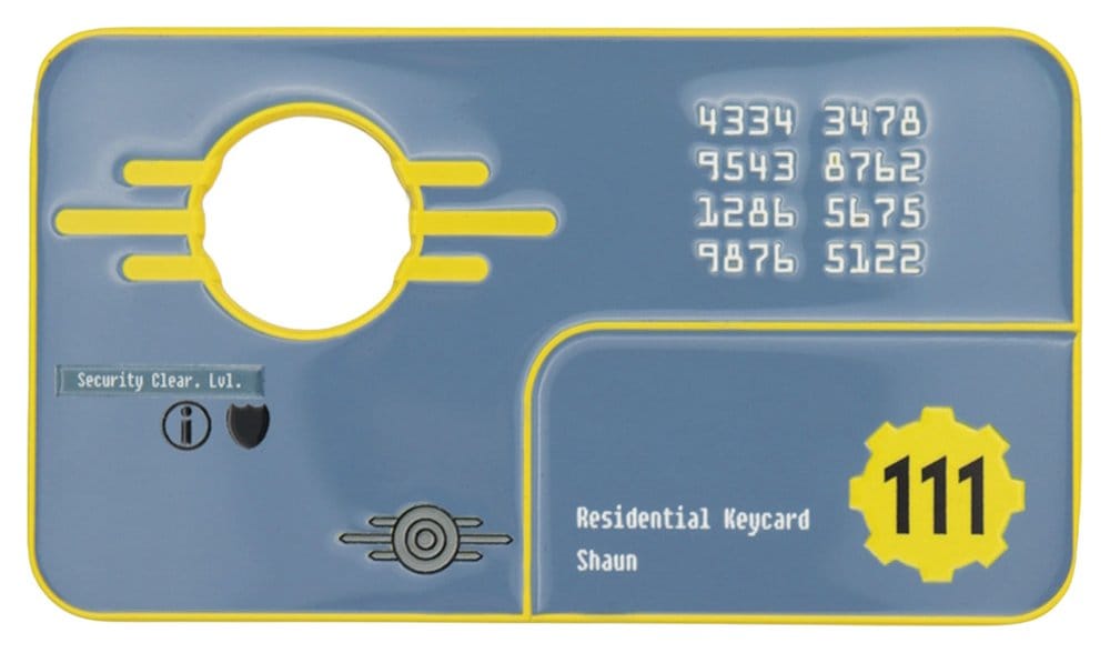 Fallout Replik Security Keycard Vault 111 Limited Edition 11 cm Image 4