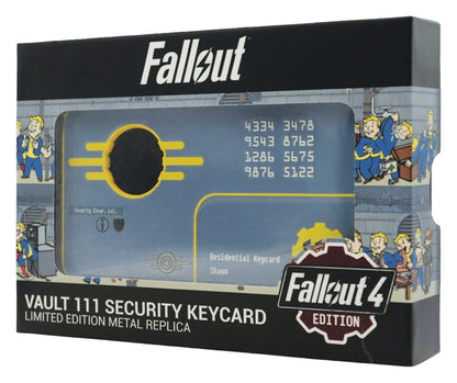 Fallout Replik Security Keycard Vault 111 Limited Edition 11 cm Image 5