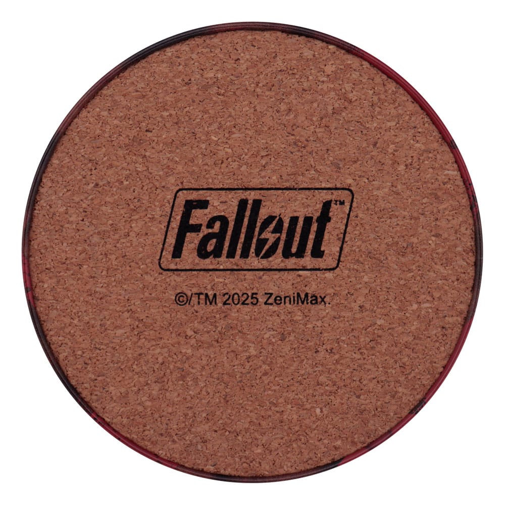 Fallout Untersetzer 4er-Pack Metal Drinks Image 2