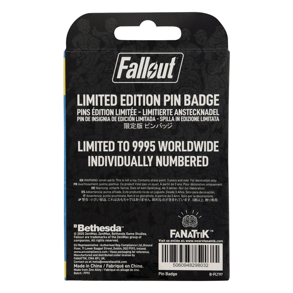 Fallout Ansteck-Pin Charisma Boy Limited Edition Image 2