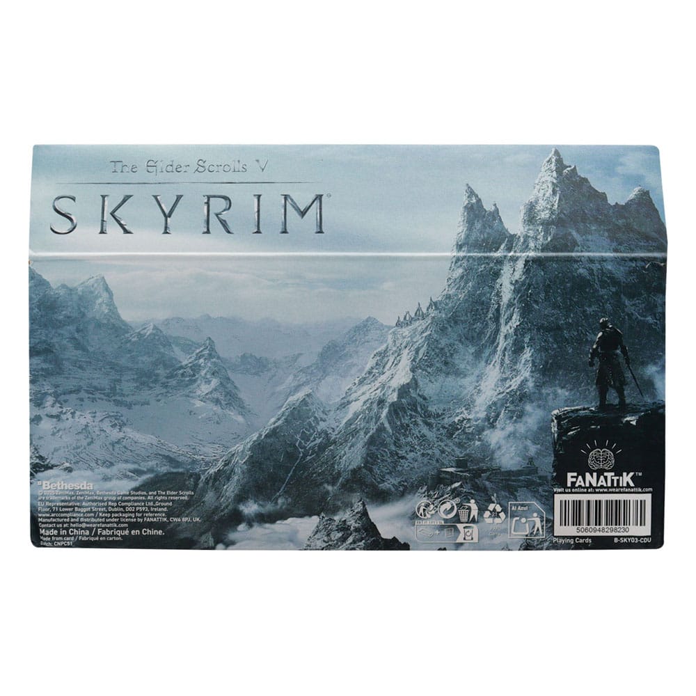 Elder Scrolls Skyrim Spielkarten Display (12) Image 6