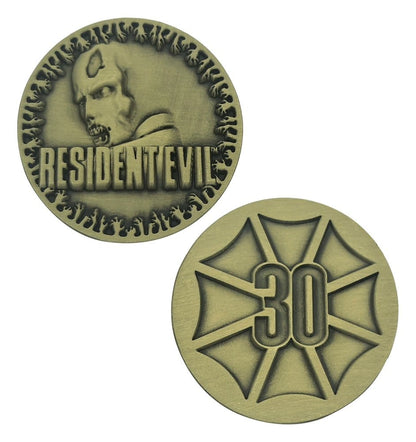 Resident Evil Sammelmünze 30th Anniversary Antique Brass Edition Image 2