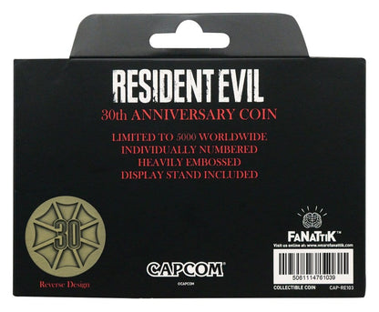 Resident Evil Sammelmünze 30th Anniversary Antique Brass Edition Image 4