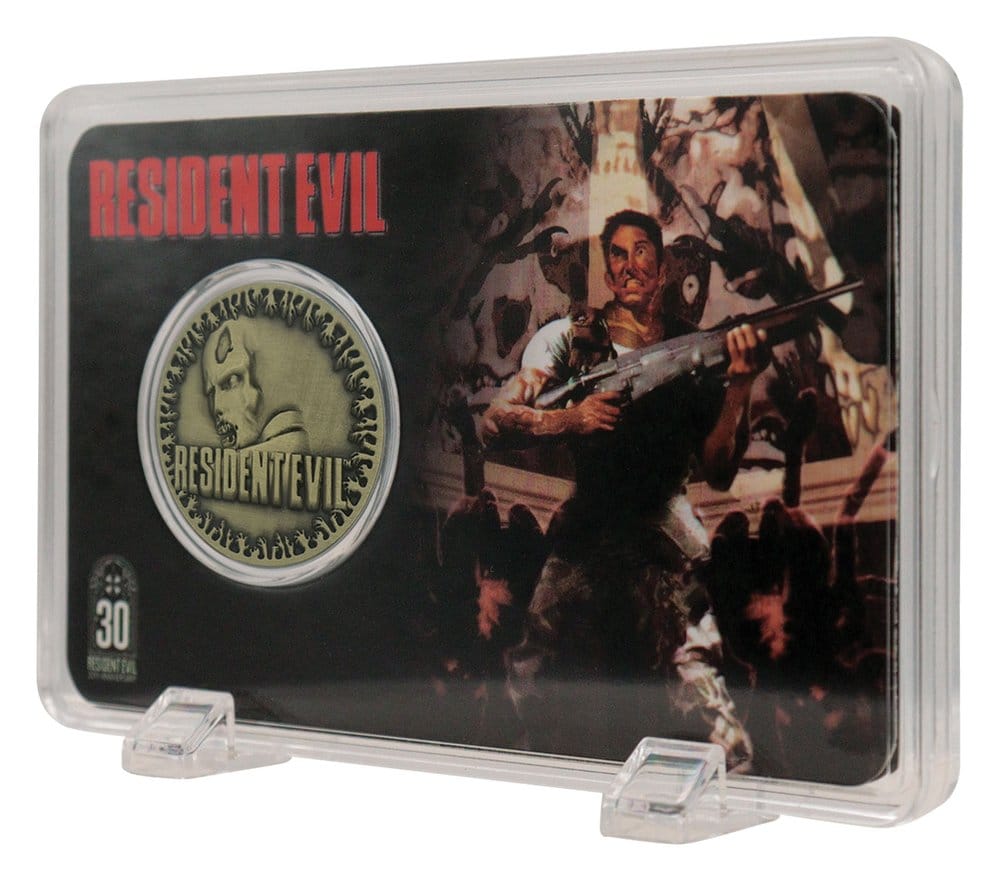 Resident Evil Sammelmünze 30th Anniversary Antique Brass Edition Image 6
