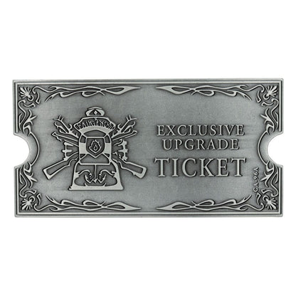 Resident Evil 4 Replik 1/1 Metal Exclusive Upgrade Ticket Image 1