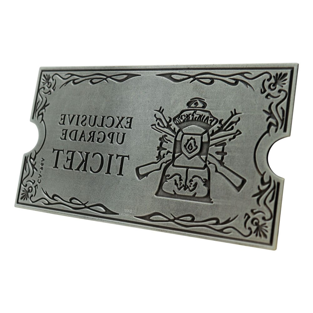 Resident Evil 4 Replik 1/1 Metal Exclusive Upgrade Ticket Image 2