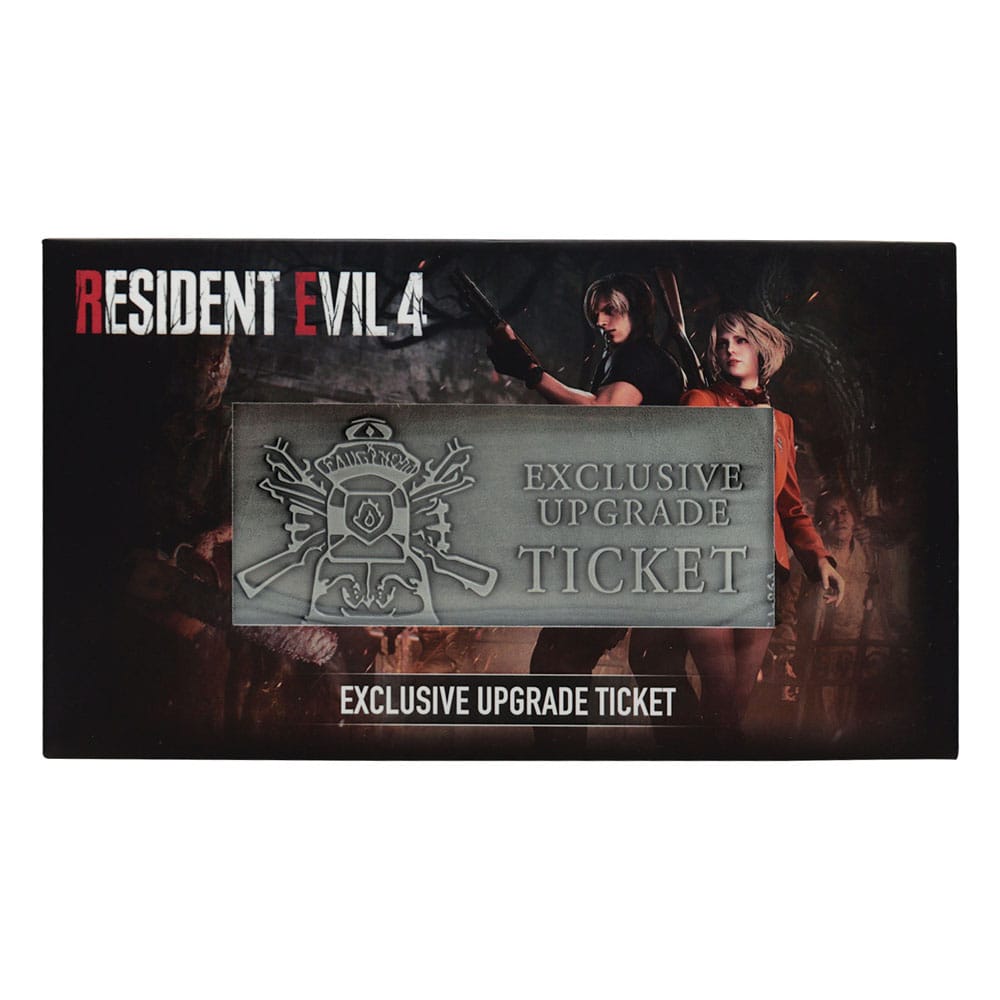 Resident Evil 4 Replik 1/1 Metal Exclusive Upgrade Ticket Image 5