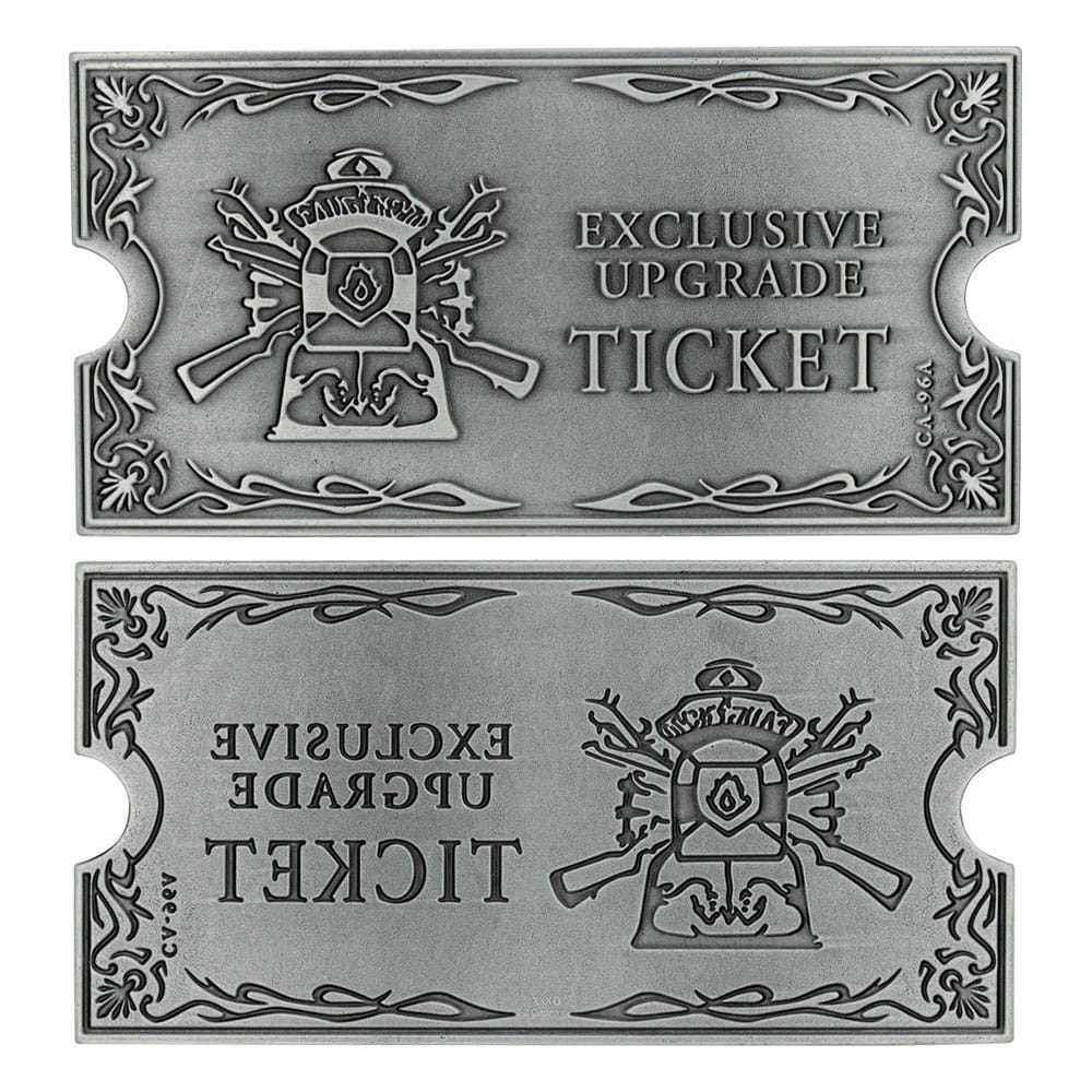 Resident Evil 4 Replik 1/1 Metal Exclusive Upgrade Ticket Image 7