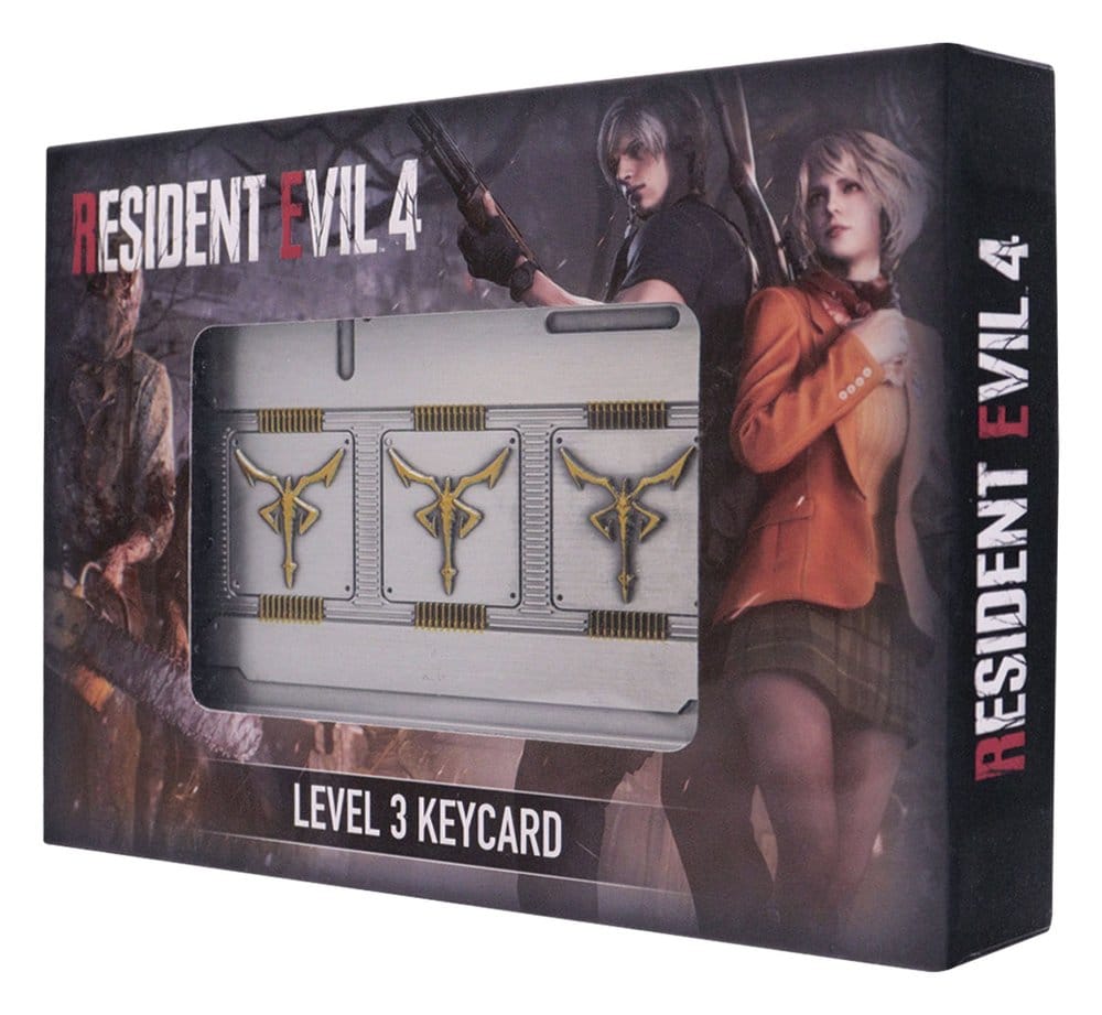 Resident Evil 4 Repliken 3er-Pack Level 3 Keycards Limited Edition Image 3