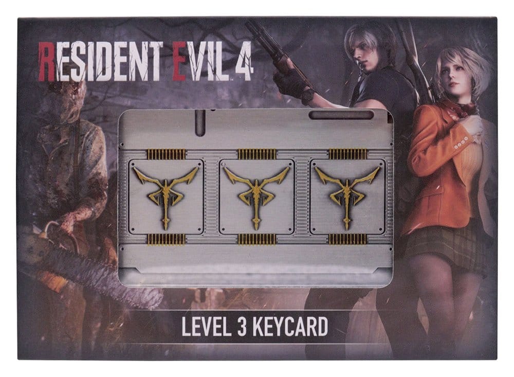 Resident Evil 4 Repliken 3er-Pack Level 3 Keycards Limited Edition Image 5