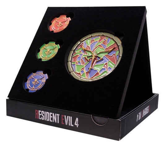 Resident Evil 4 Replik Church Puzzle Medallion Set Image 1