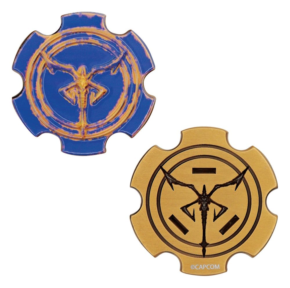 Resident Evil 4 Replik Church Puzzle Medallion Set Image 2