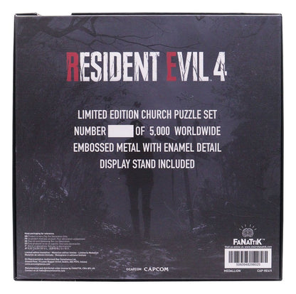 Resident Evil 4 Replik Church Puzzle Medallion Set Image 8