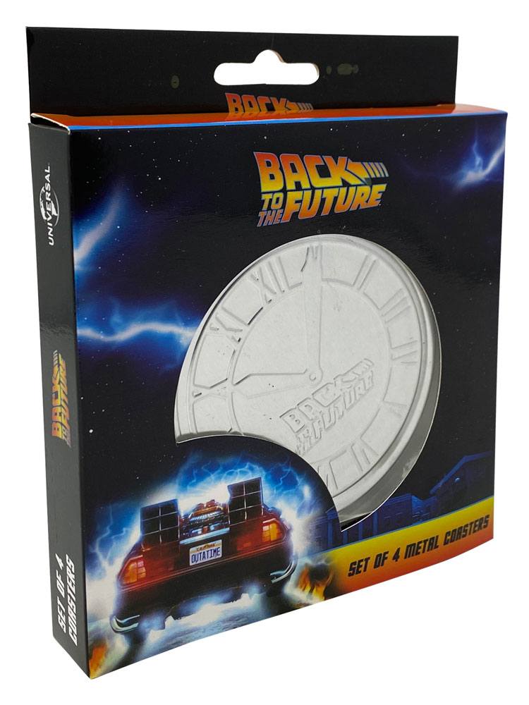 Zurück in die Zukunft Untersetzer 4er-Pack Image