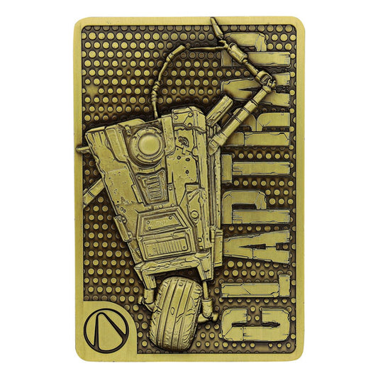 Borderlands Metallbarren Claptrap Limited Edition Image 1