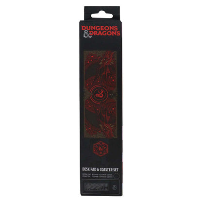 Dungeons & Dragons Schreibtischunterlage & Untersetzer Set Graphic Image 5