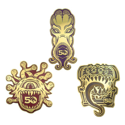 Dungeons & Dragons Ansteck-Pins 3er-Set 50th Anniversary Image 1