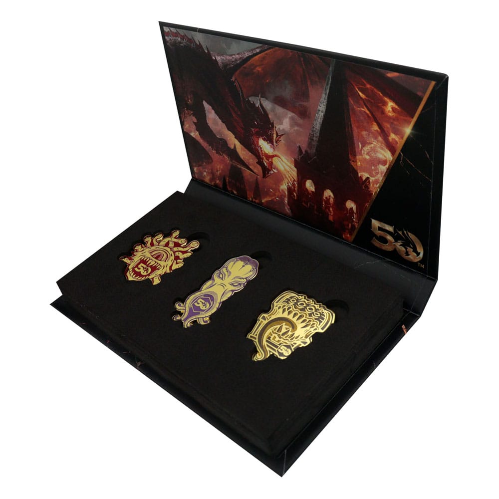 Dungeons & Dragons Ansteck-Pins 3er-Set 50th Anniversary Image 6
