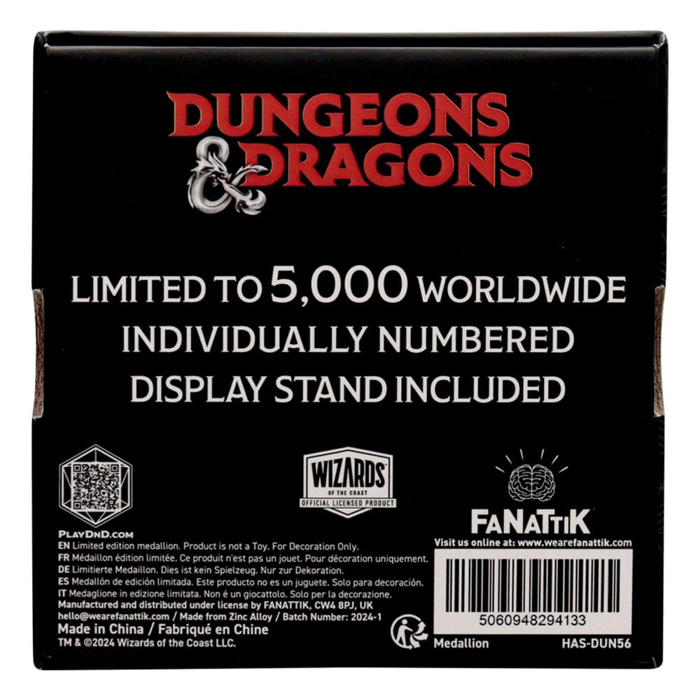 Dungeons & Dragons Medaille D20 Image 3